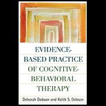 Evidence Based Practice of Cognitive Behavioral Therapy