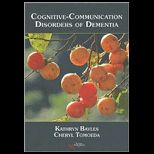 Cognitive Communication Disorders of Dementia
