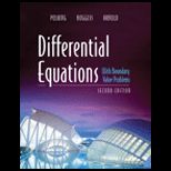Differential Equations With Boundary Value Problems