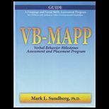 VB MAP  Verbal Behavior Assessment and Placement Program