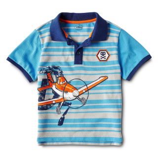 Disney Planes Polo Shirt   Boys 2 10, Blue, Blue, Boys