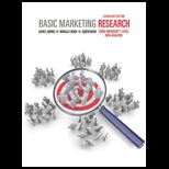 Basic Marketing Research With Access (Canadian)