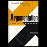 Argumentation  Inquiry and Advocacy