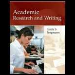 Academic Research and Writing