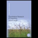 Quantitative Research in Linguistics