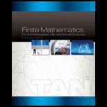 Finite Mathematics for Mgrl., Life and Soc. Science