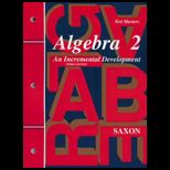 Algebra 2 an Incremental Development