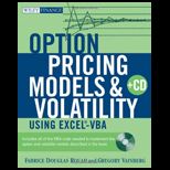 Option Pricing Models and Volatility Using Excel VBA   With CD