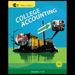 College Accounting, Chapter 1 27