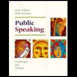 Public Speaking   Text and Outline and Org. Workbook