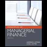 Principles of Managerial Finance Text Only