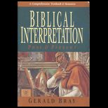 Biblical Interpretation  Past and Present
