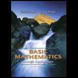 Basic Mathematics Through Application (Custom Package)