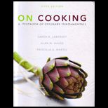 On Cooking A Textbook of Culinary Fundamentals with Cooking Techniques   With Study Guide and Dvd