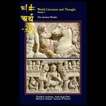 World Literature and Thought, Volume I   The Ancient Worlds