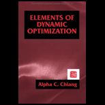 Elements of Dynamic Optimization