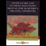 McMurrys Organic Chem.   Study Guide and Student Solutions Manual (Custom)