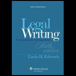 Legal Writing Process, Analysis and Organization