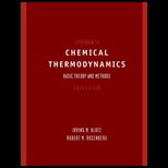 Companion to Chemical Thermodynamics  Basic Theory and Methods