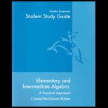 Elementary and Intermediate Algebra   Solution Manual