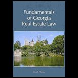 Fundamentals of Georgia Real Estate Law