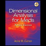 Dimensional Analysis for Meds   With CD