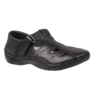 Propet Starling Leather Mary Janes, Black, Womens