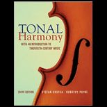 Tonal Harmony   With Workbook and 2 CDs