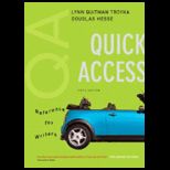 Quick Access Reference for Writers  Package