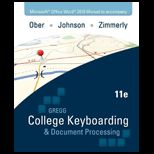 Gregg College Keyboarding and Document Processing Lessons 61 120, Kit 2