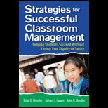 Strategies for Successful Classroom Management
