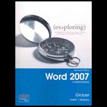 Microsoft Office Word 2007 Comprehensive (Custom Package)