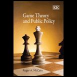 Game Theory and Public Policy