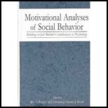 Motivational Analysis of Social Behavior