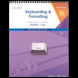 Complete Course Keyboarding and Format Essent L1 120  Text Only