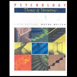 Psychology Themes and Variations   With CD and Charts