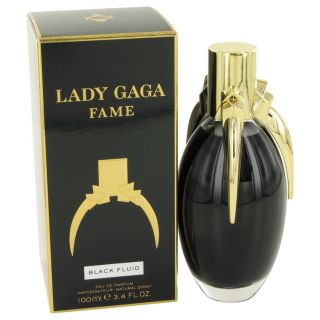 Lady Gaga Fame Black Fluid for Women by Lady Gaga Eau De Parfum Spray 3.4 oz