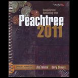 Computerized Accounting with Peachtree 2011 With CD