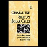 Crystalling Silicon Solar Cells