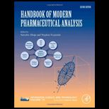 Handbook of Modern Pharmaceutical Analysis, Volume 10