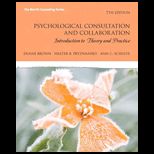 Psychological Consultation and Collaboration