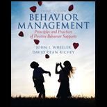 Behavior Management Principles and Practices of Positive Behavior Supports (Looseleaf) With Access