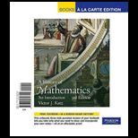 History of Mathematics (Looseleaf)