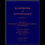 Handbook of Psychology, Industrial and Organizational Psychology Volume 12