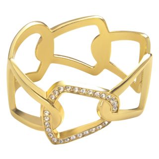 PALOMA & ELLIE Pavé Crystal Interlocking Link Bangle, Womens