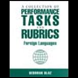 Collection of Performance Tasks and Rubrics  Foreign Languages