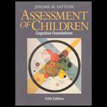 Assessment of Children Cognitive Foundations   With  Resource Guide