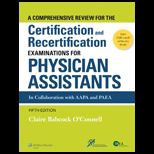 Comprehensive Review for the Certification and Recertification Examinations for Physician Assistants With Cd