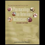 Fundamentals of Pharmacology for Veterinary Technician   With CD