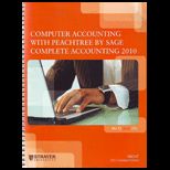 Computer Accounting With Peachtree 2010 (Custom)